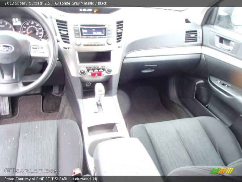 Graphite Gray Metallic / Black 2013 Subaru Outback 2.5i