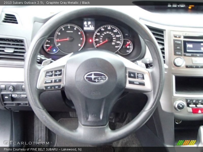 Graphite Gray Metallic / Black 2013 Subaru Outback 2.5i