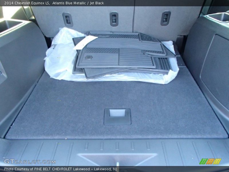 Atlantis Blue Metallic / Jet Black 2014 Chevrolet Equinox LS