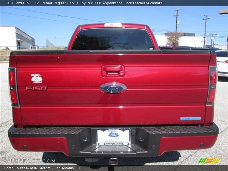 Ruby Red / FX Appearance Black Leather/Alcantara 2014 Ford F150 FX2 Tremor Regular Cab