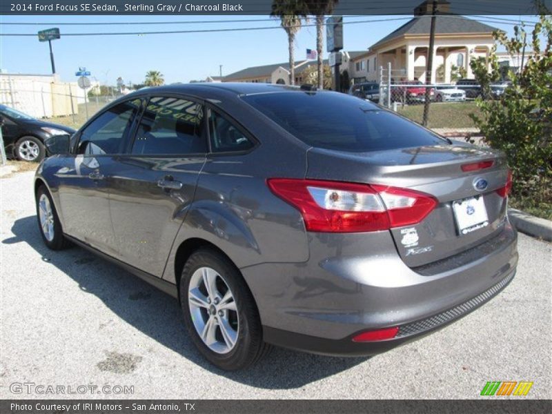 Sterling Gray / Charcoal Black 2014 Ford Focus SE Sedan