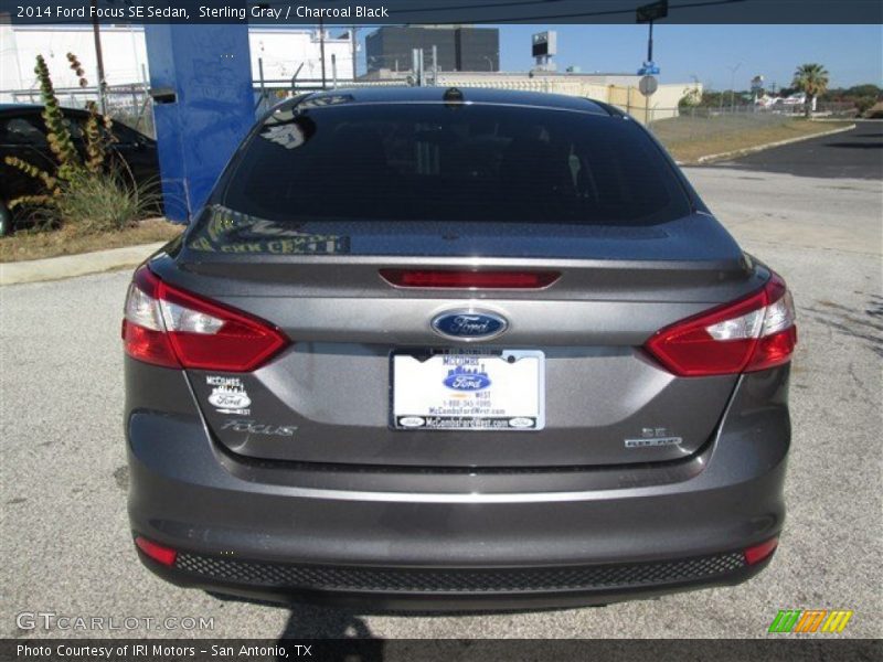 Sterling Gray / Charcoal Black 2014 Ford Focus SE Sedan