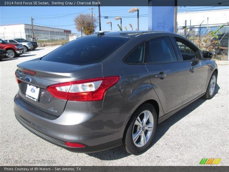 Sterling Gray / Charcoal Black 2014 Ford Focus SE Sedan