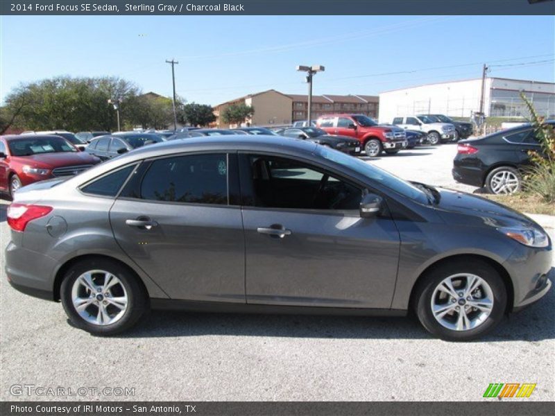 Sterling Gray / Charcoal Black 2014 Ford Focus SE Sedan