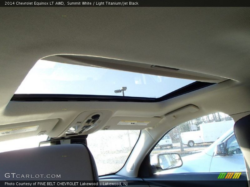 Summit White / Light Titanium/Jet Black 2014 Chevrolet Equinox LT AWD
