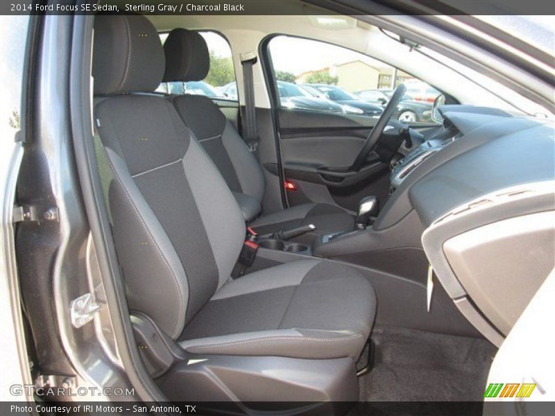 Sterling Gray / Charcoal Black 2014 Ford Focus SE Sedan