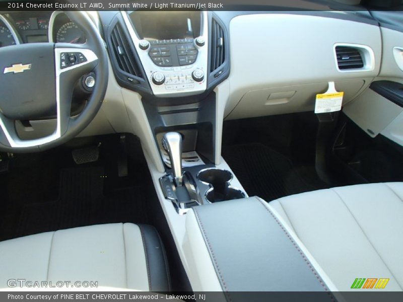 Summit White / Light Titanium/Jet Black 2014 Chevrolet Equinox LT AWD
