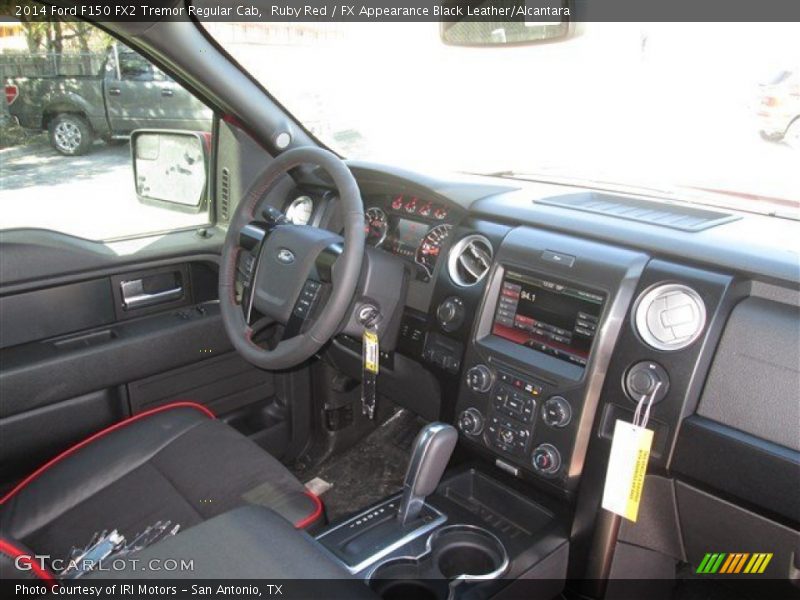 Ruby Red / FX Appearance Black Leather/Alcantara 2014 Ford F150 FX2 Tremor Regular Cab