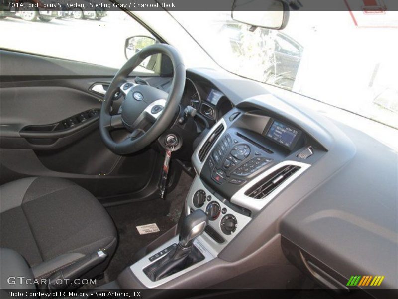 Sterling Gray / Charcoal Black 2014 Ford Focus SE Sedan