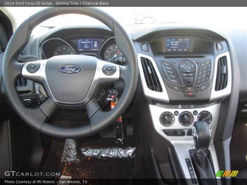 Sterling Gray / Charcoal Black 2014 Ford Focus SE Sedan