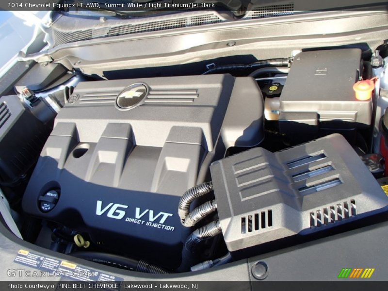 Summit White / Light Titanium/Jet Black 2014 Chevrolet Equinox LT AWD