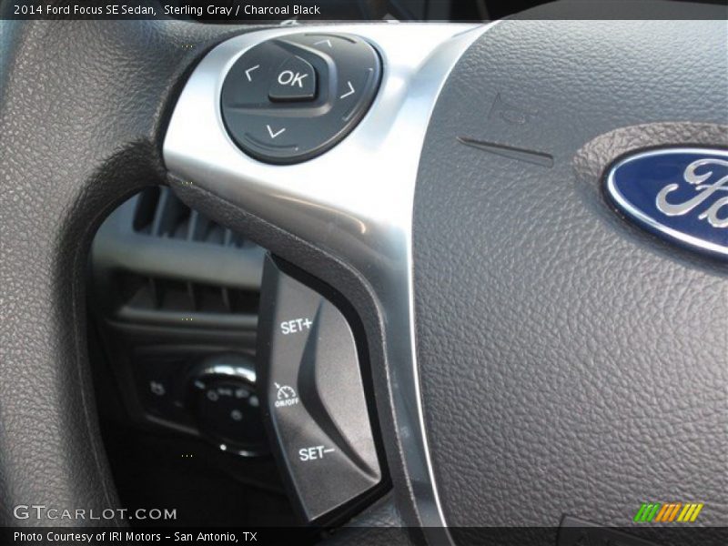 Sterling Gray / Charcoal Black 2014 Ford Focus SE Sedan