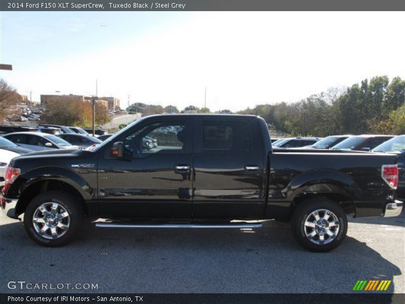 Tuxedo Black / Steel Grey 2014 Ford F150 XLT SuperCrew