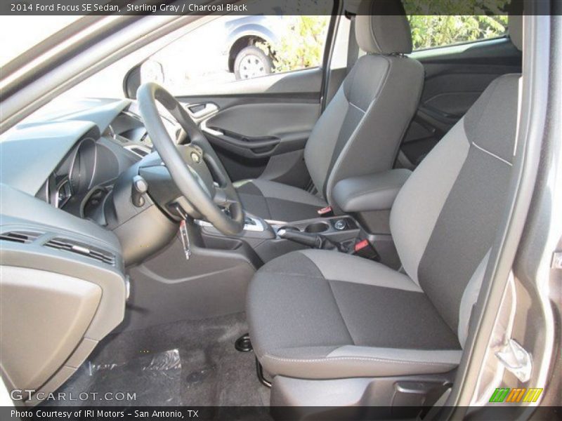 Sterling Gray / Charcoal Black 2014 Ford Focus SE Sedan