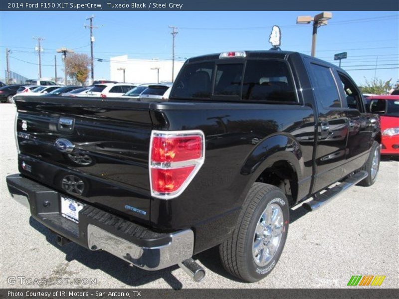 Tuxedo Black / Steel Grey 2014 Ford F150 XLT SuperCrew