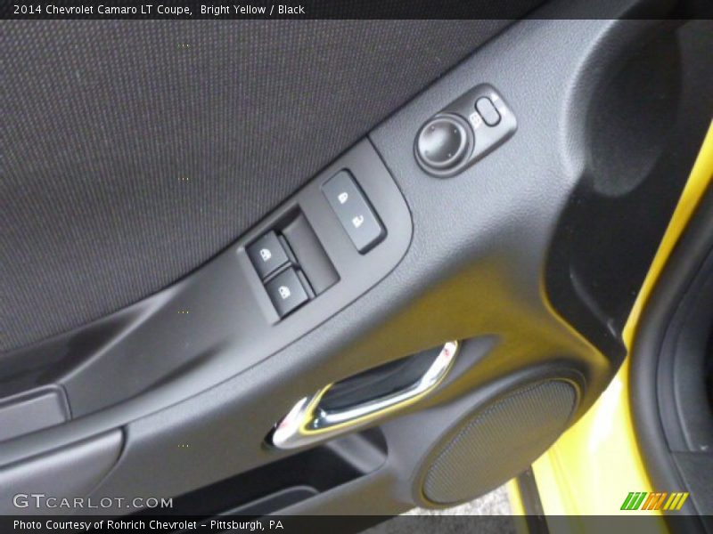 Bright Yellow / Black 2014 Chevrolet Camaro LT Coupe
