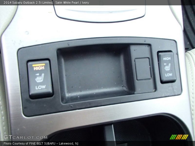 Satin White Pearl / Ivory 2014 Subaru Outback 2.5i Limited