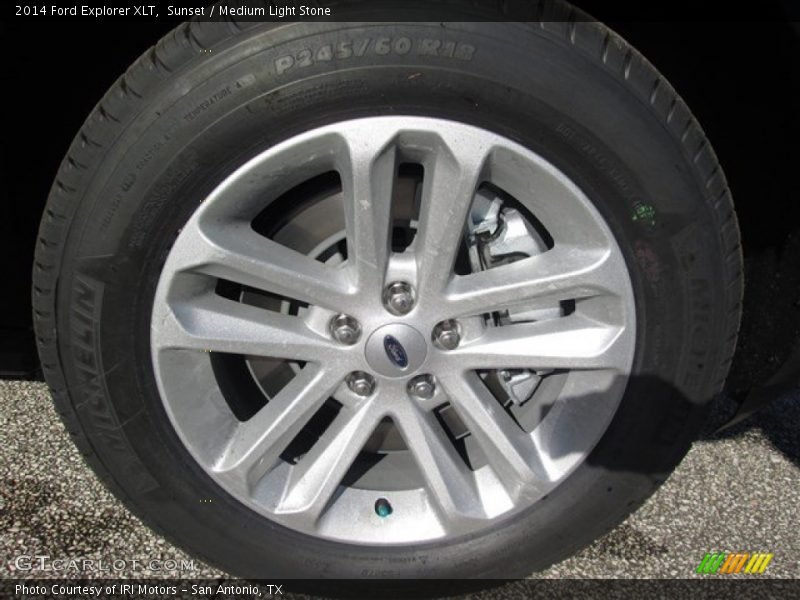 Sunset / Medium Light Stone 2014 Ford Explorer XLT