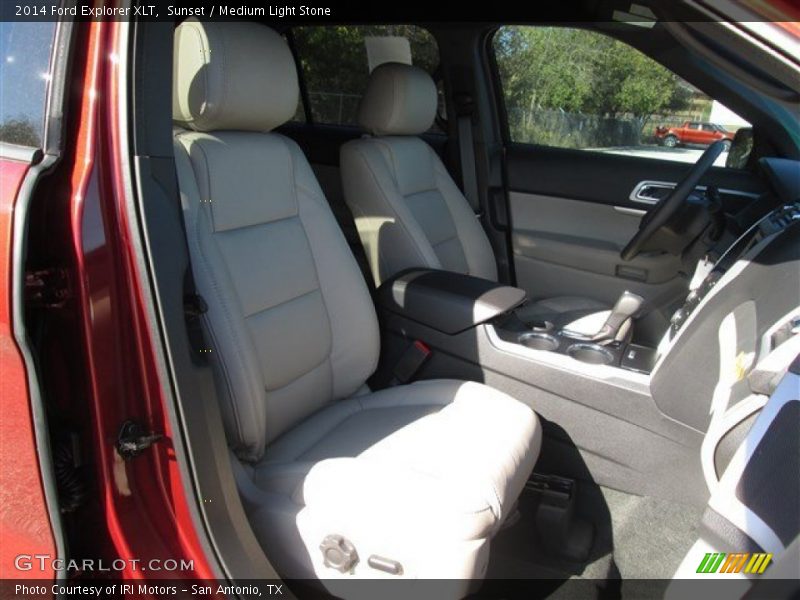 Sunset / Medium Light Stone 2014 Ford Explorer XLT