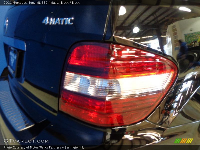 Black / Black 2011 Mercedes-Benz ML 350 4Matic