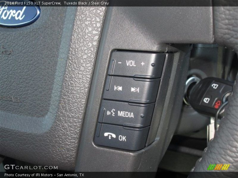 Tuxedo Black / Steel Grey 2014 Ford F150 XLT SuperCrew