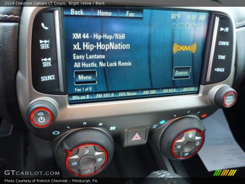 Bright Yellow / Black 2014 Chevrolet Camaro LT Coupe