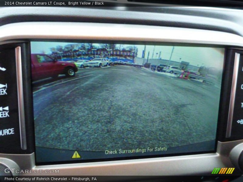 Bright Yellow / Black 2014 Chevrolet Camaro LT Coupe