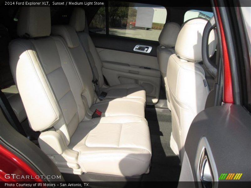 Sunset / Medium Light Stone 2014 Ford Explorer XLT