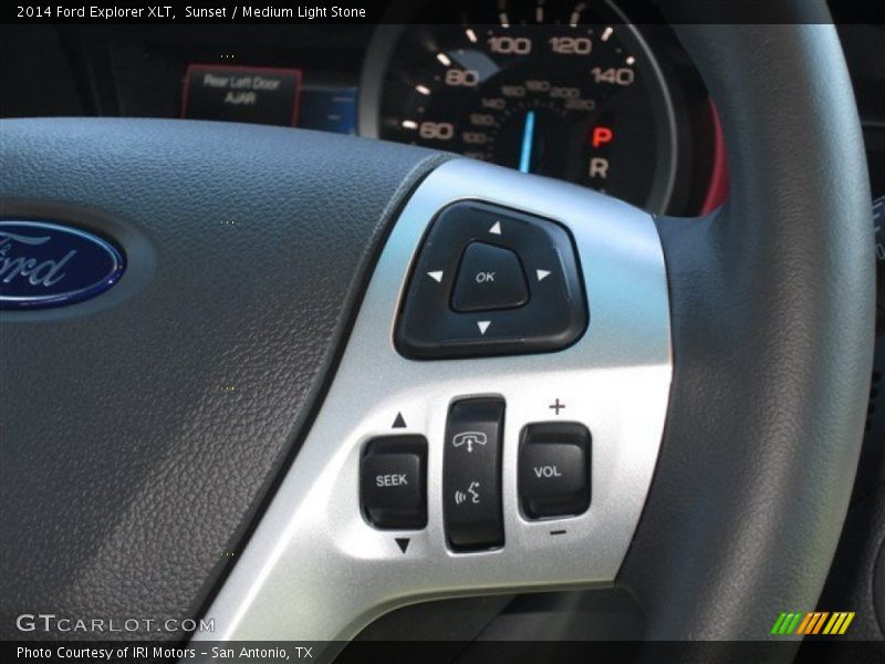 Sunset / Medium Light Stone 2014 Ford Explorer XLT
