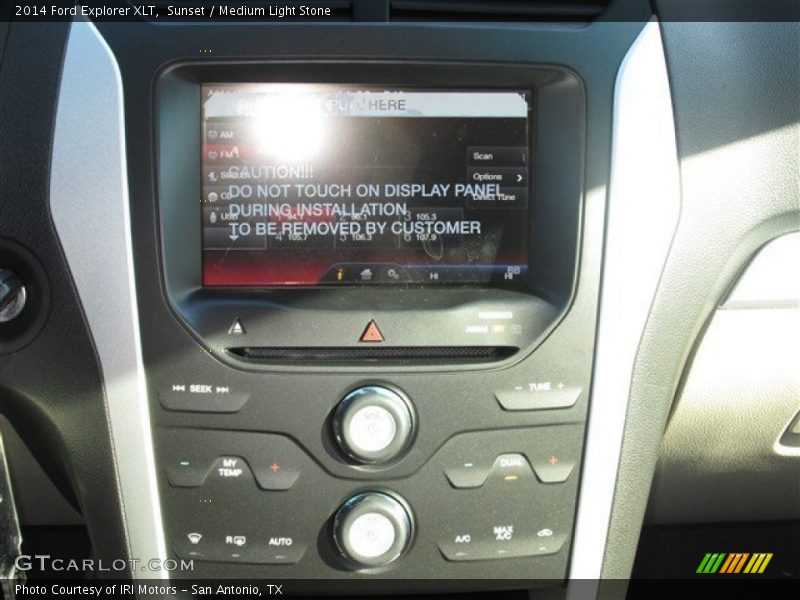 Sunset / Medium Light Stone 2014 Ford Explorer XLT