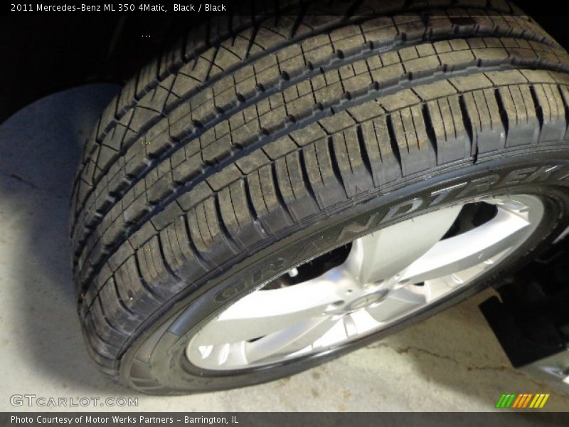 Black / Black 2011 Mercedes-Benz ML 350 4Matic