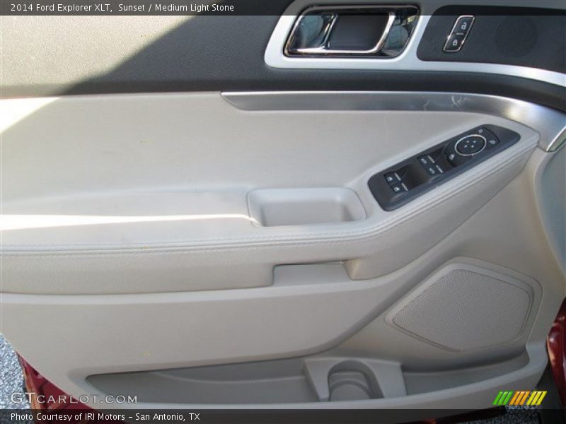 Sunset / Medium Light Stone 2014 Ford Explorer XLT