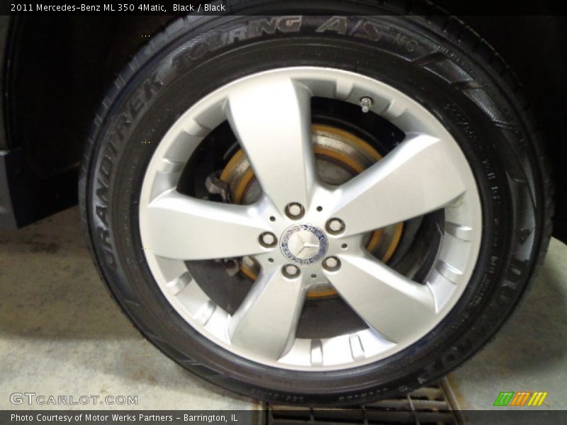 Black / Black 2011 Mercedes-Benz ML 350 4Matic