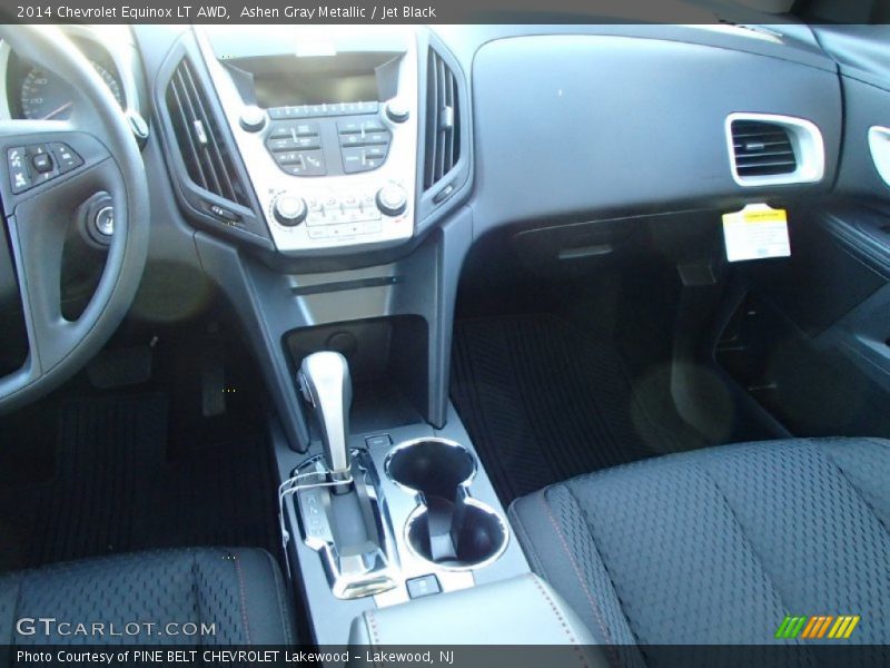 Ashen Gray Metallic / Jet Black 2014 Chevrolet Equinox LT AWD