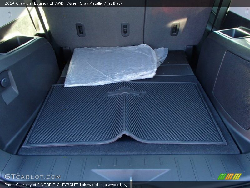 Ashen Gray Metallic / Jet Black 2014 Chevrolet Equinox LT AWD