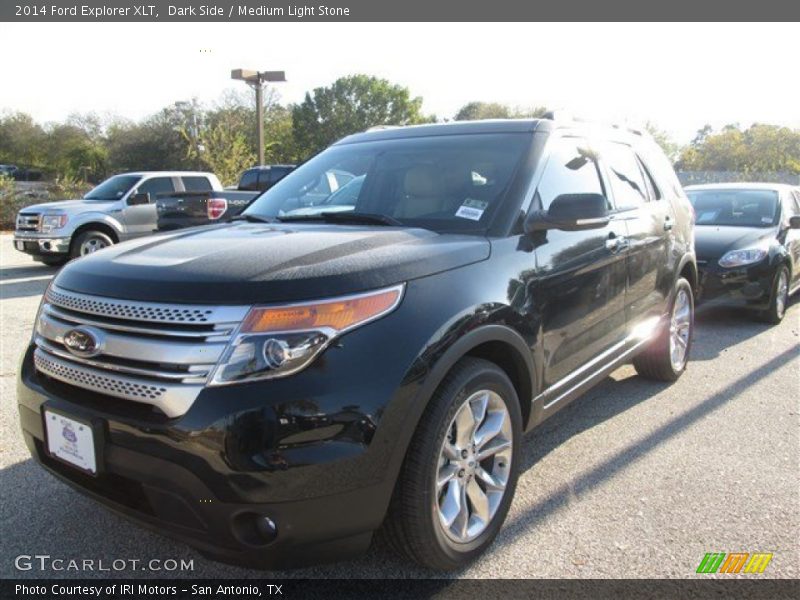 Dark Side / Medium Light Stone 2014 Ford Explorer XLT