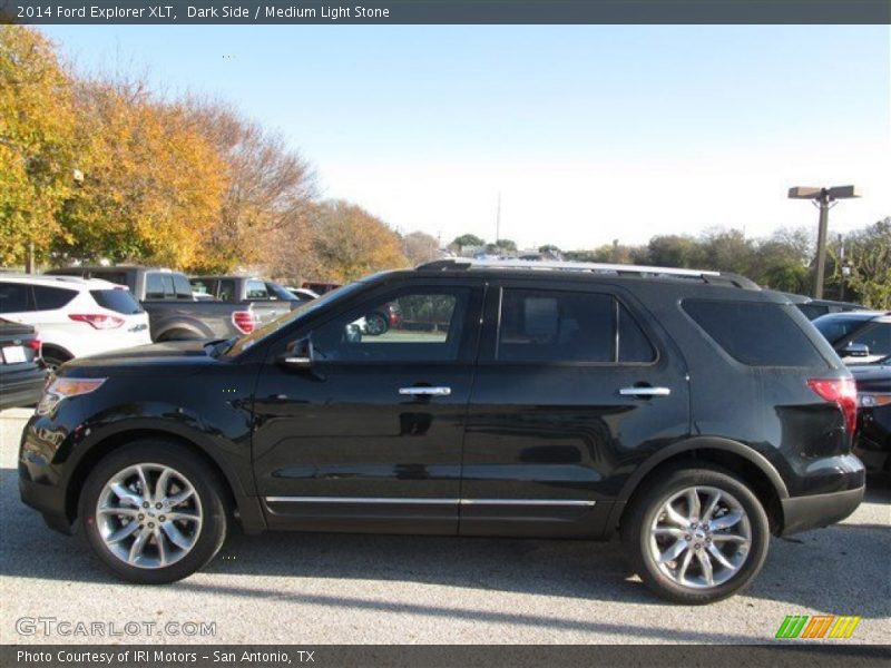 Dark Side / Medium Light Stone 2014 Ford Explorer XLT