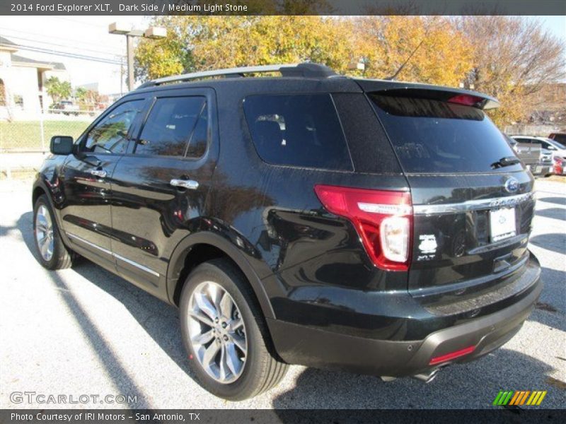 Dark Side / Medium Light Stone 2014 Ford Explorer XLT