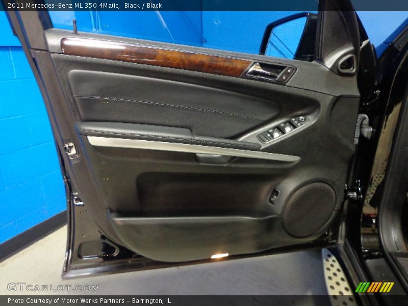 Black / Black 2011 Mercedes-Benz ML 350 4Matic