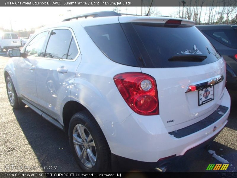 Summit White / Light Titanium/Jet Black 2014 Chevrolet Equinox LT AWD
