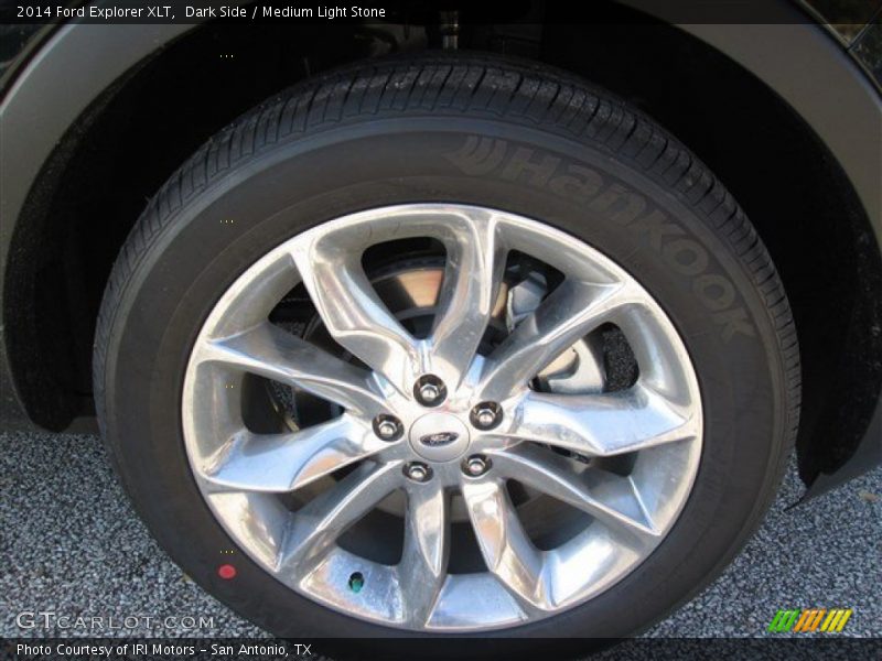 Dark Side / Medium Light Stone 2014 Ford Explorer XLT