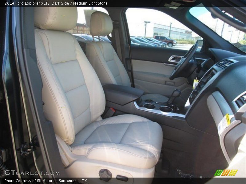 Dark Side / Medium Light Stone 2014 Ford Explorer XLT