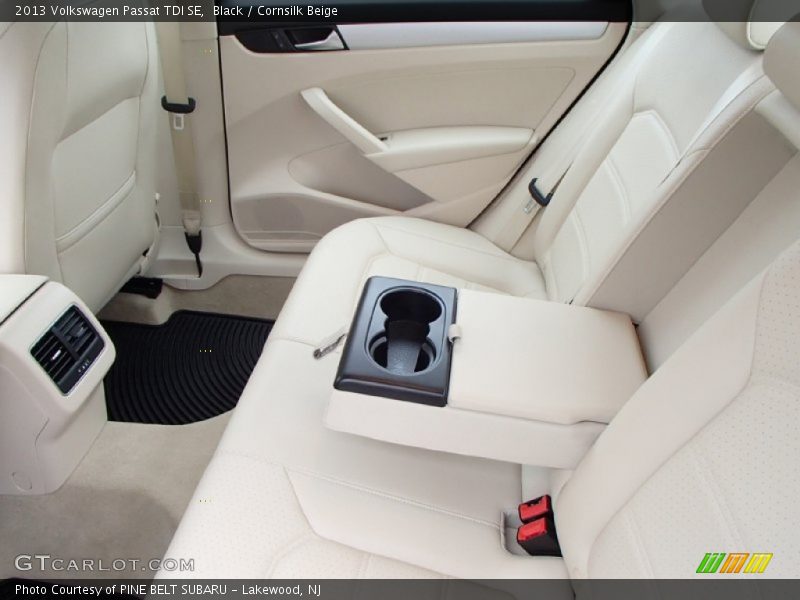 Black / Cornsilk Beige 2013 Volkswagen Passat TDI SE