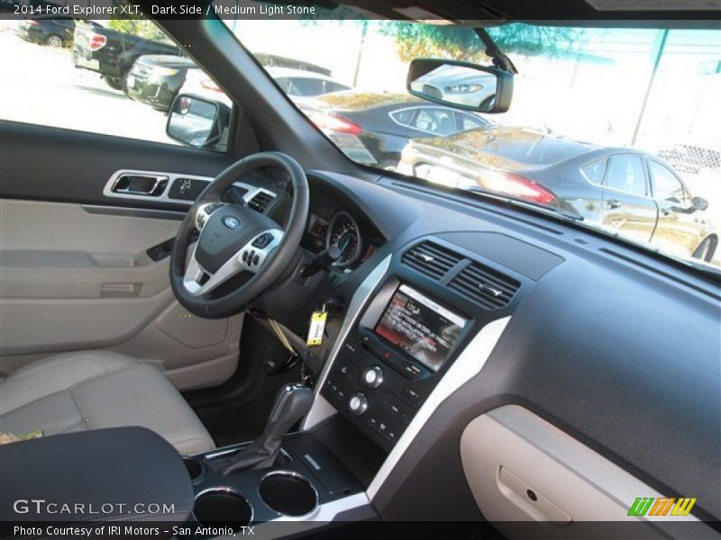 Dark Side / Medium Light Stone 2014 Ford Explorer XLT