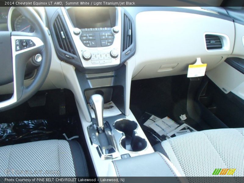 Summit White / Light Titanium/Jet Black 2014 Chevrolet Equinox LT AWD