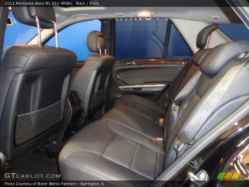 Black / Black 2011 Mercedes-Benz ML 350 4Matic