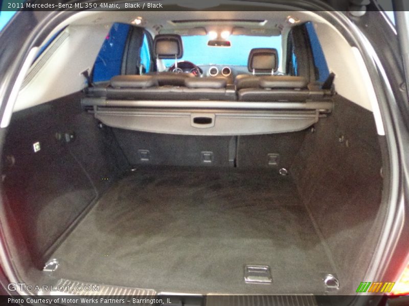Black / Black 2011 Mercedes-Benz ML 350 4Matic