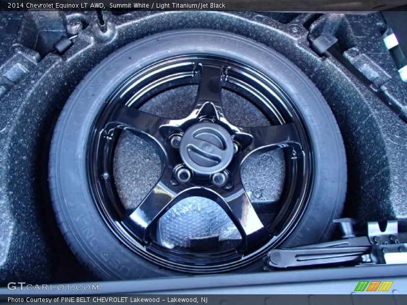 Summit White / Light Titanium/Jet Black 2014 Chevrolet Equinox LT AWD