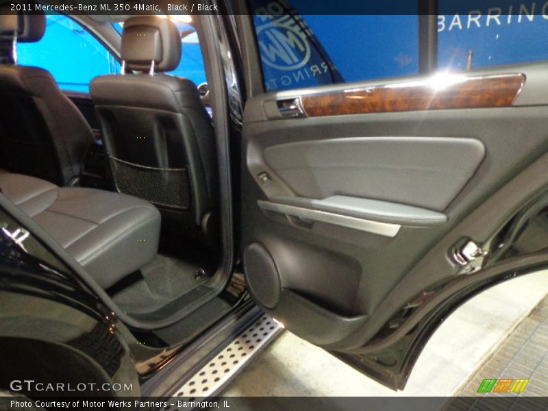 Black / Black 2011 Mercedes-Benz ML 350 4Matic