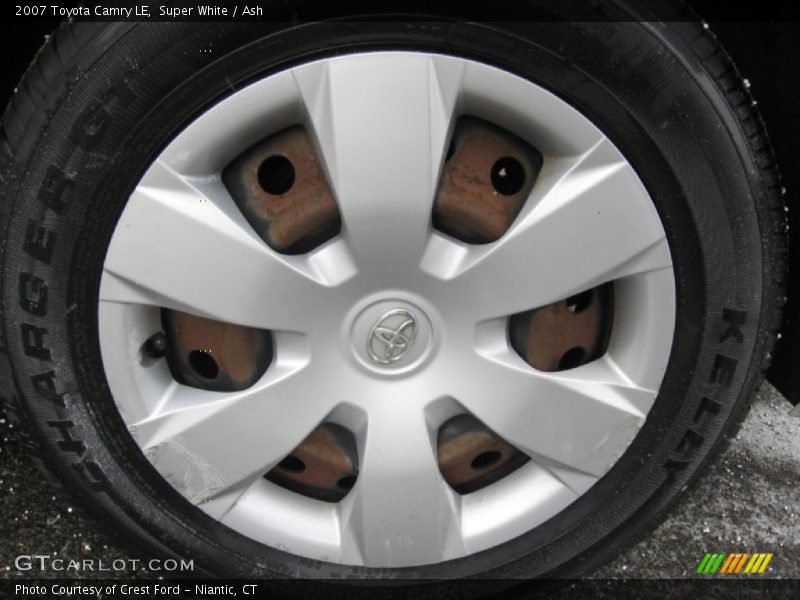 Super White / Ash 2007 Toyota Camry LE